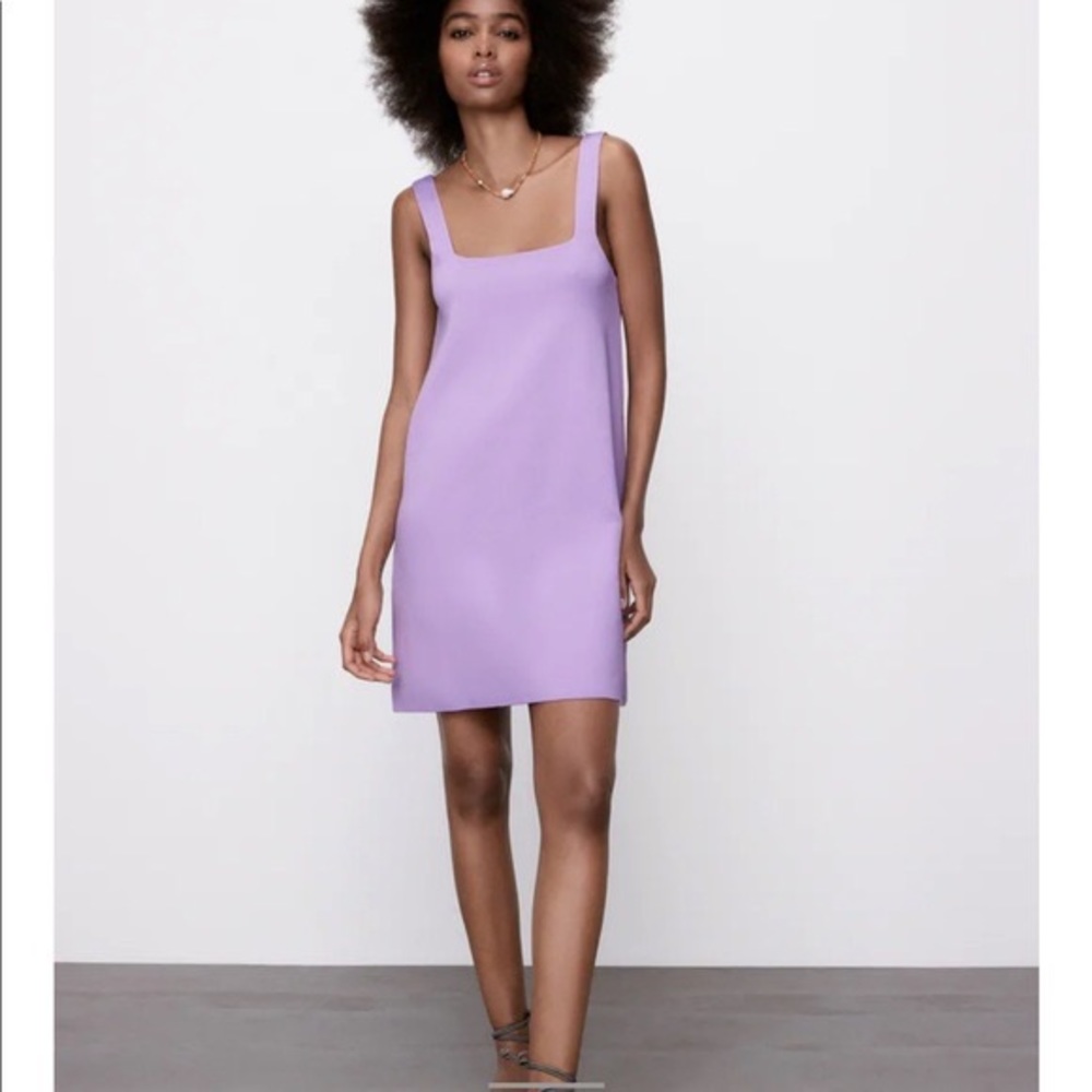 Lilac Zara Knit Dress